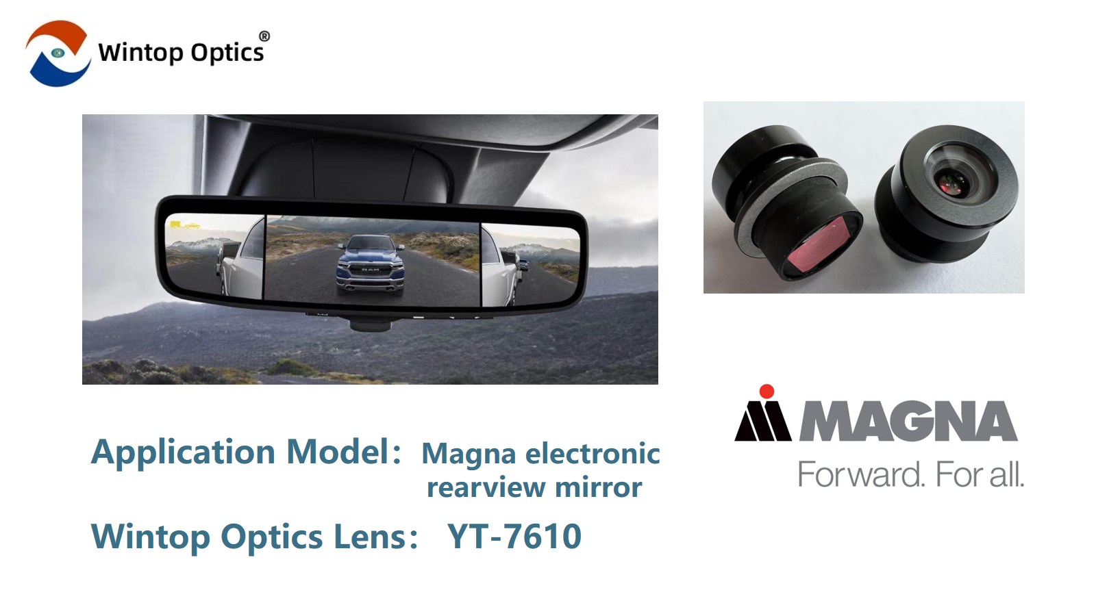 Lens application case 04--Magna